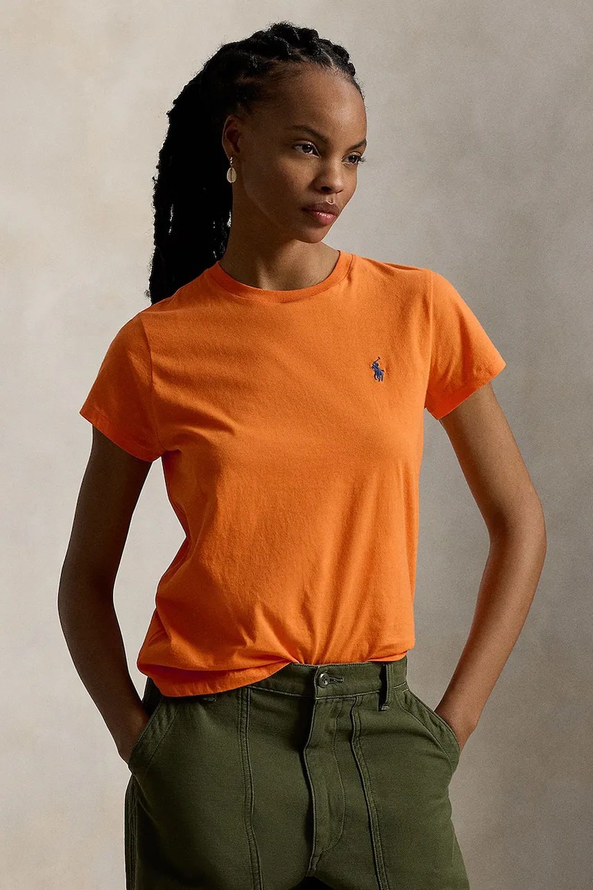 Tricou din bumbac pentru femei polo ralph lauren Tricou din bumbac pentru femei polo ralph lauren