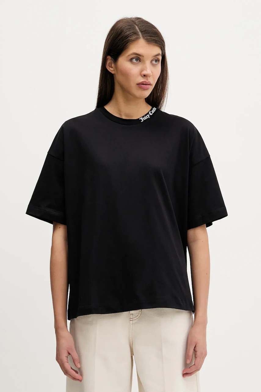 Tricou din bumbac juicy couture Tricou din bumbac juicy couture