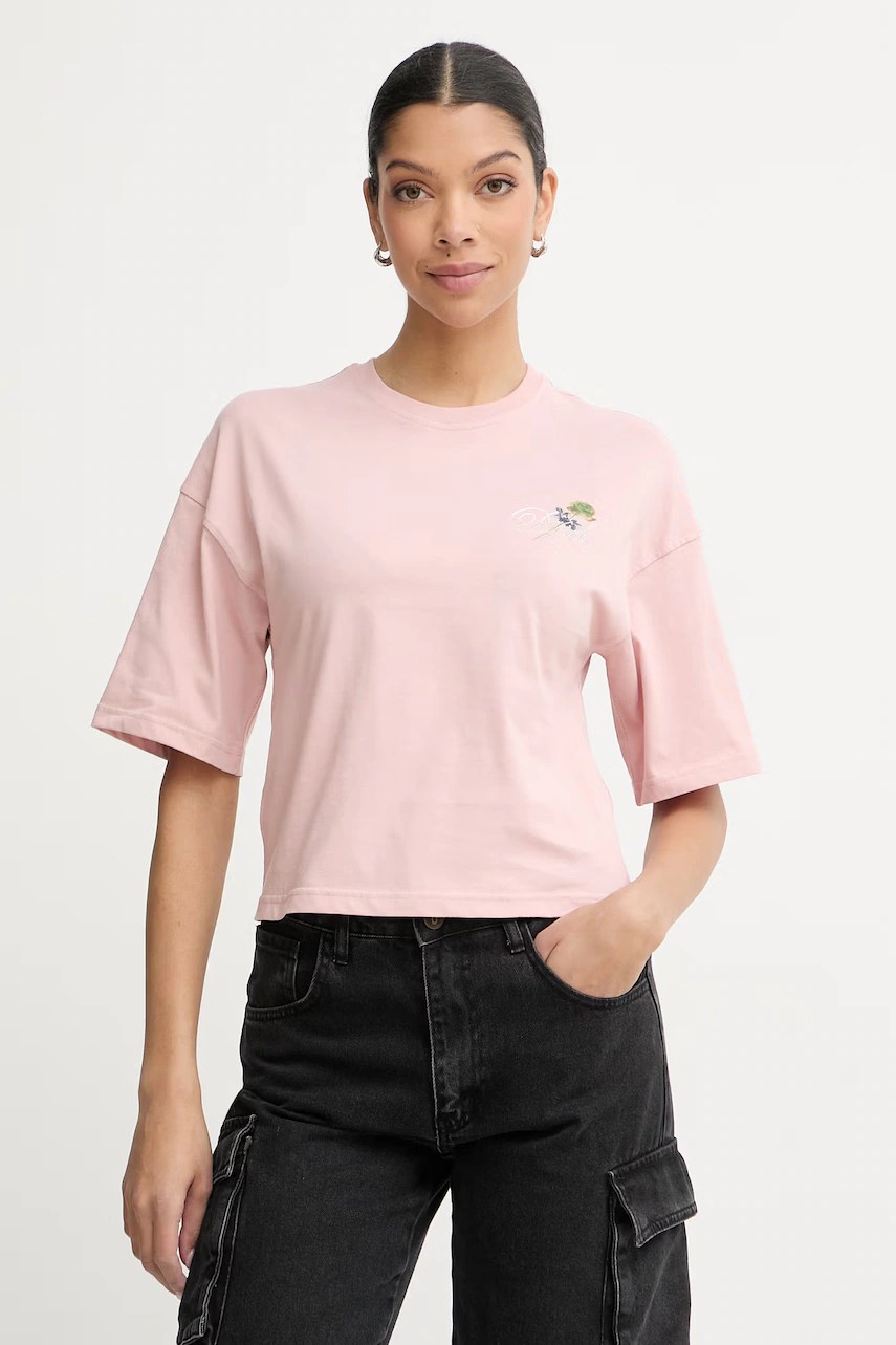 Tricou mânecă scurtă diesel crop top pentru femei t-CROPYN Tricou mânecă scurtă diesel crop top pentru femei t-CROPYN