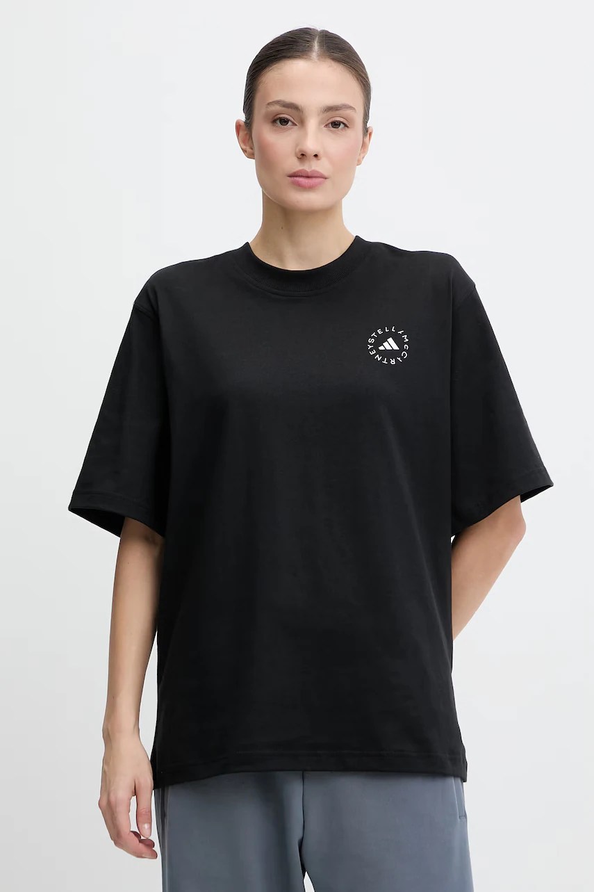 Tricou din bumbac adidas by stella McCartney Tricou din bumbac adidas by stella McCartney