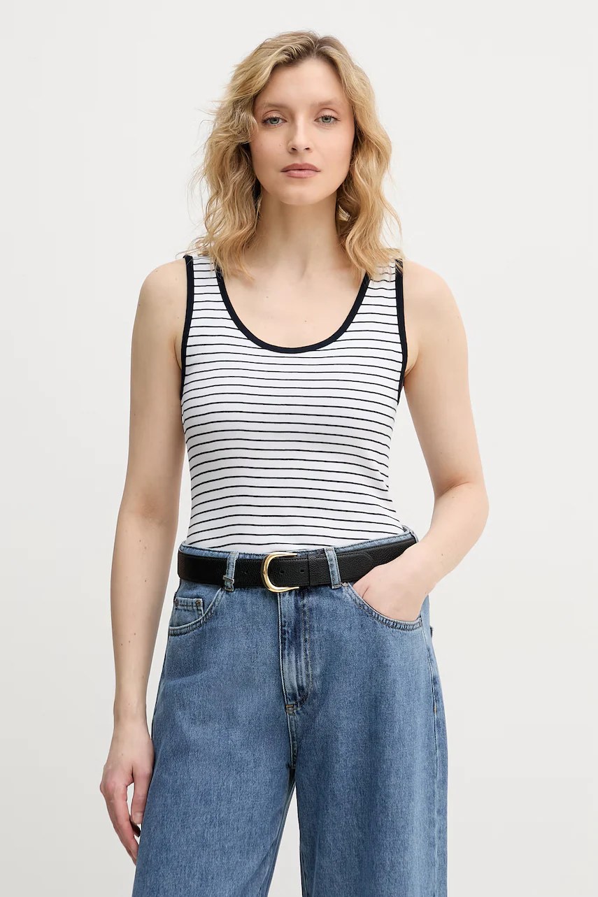 Top femei de bumbac united colors of benetton Top femei de bumbac united colors of benetton