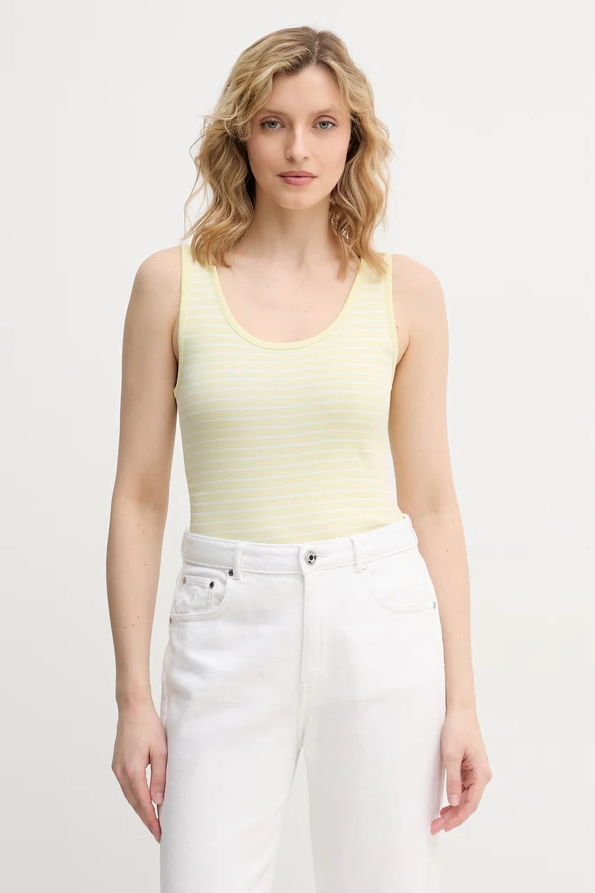 Top femei united colors of benetton din bumbac Top femei united colors of benetton din bumbac