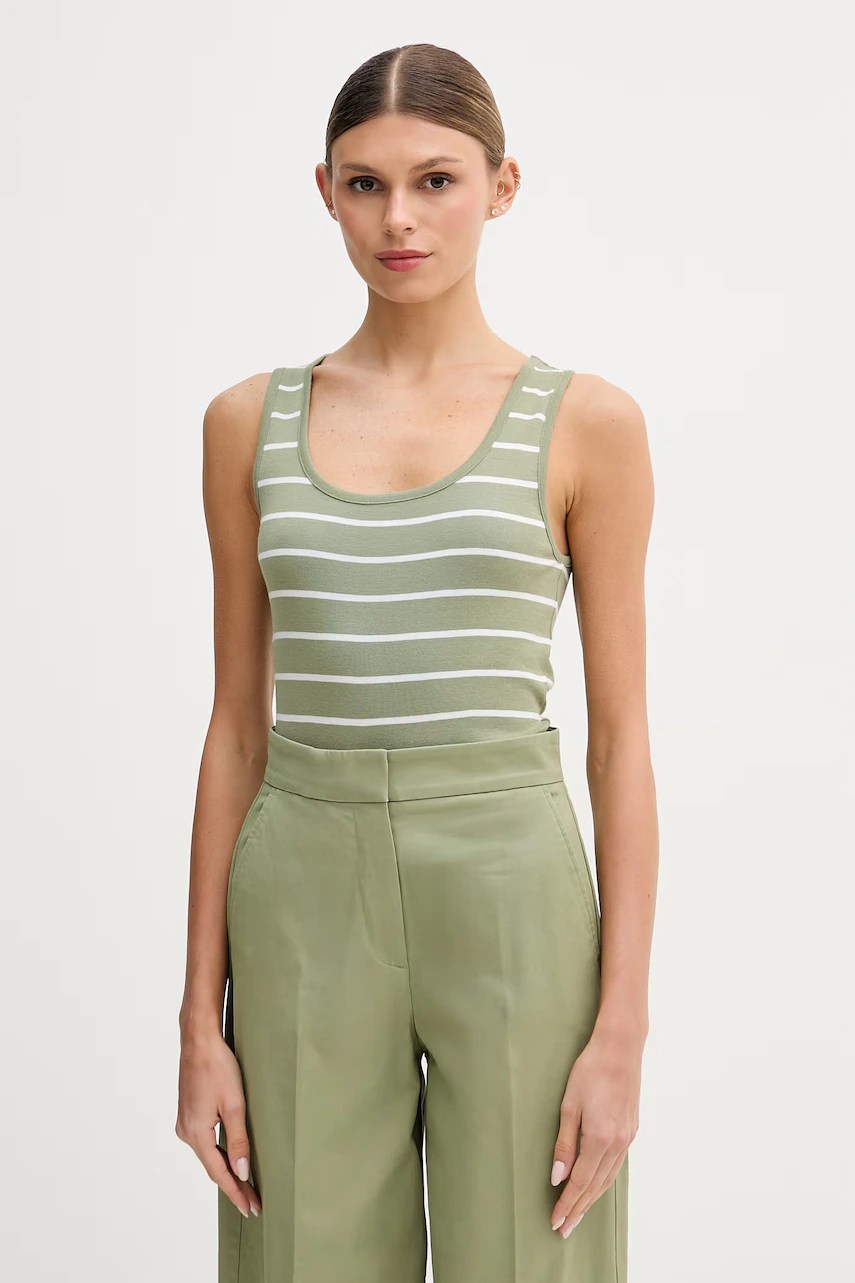 Top de damă din bumbac united colors of benetton Top de damă din bumbac united colors of benetton