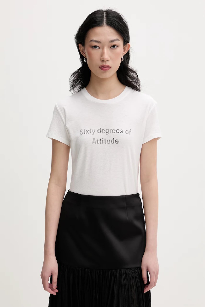 Tricou miss sixty din bumbac pentru femei Tricou miss sixty din bumbac pentru femei