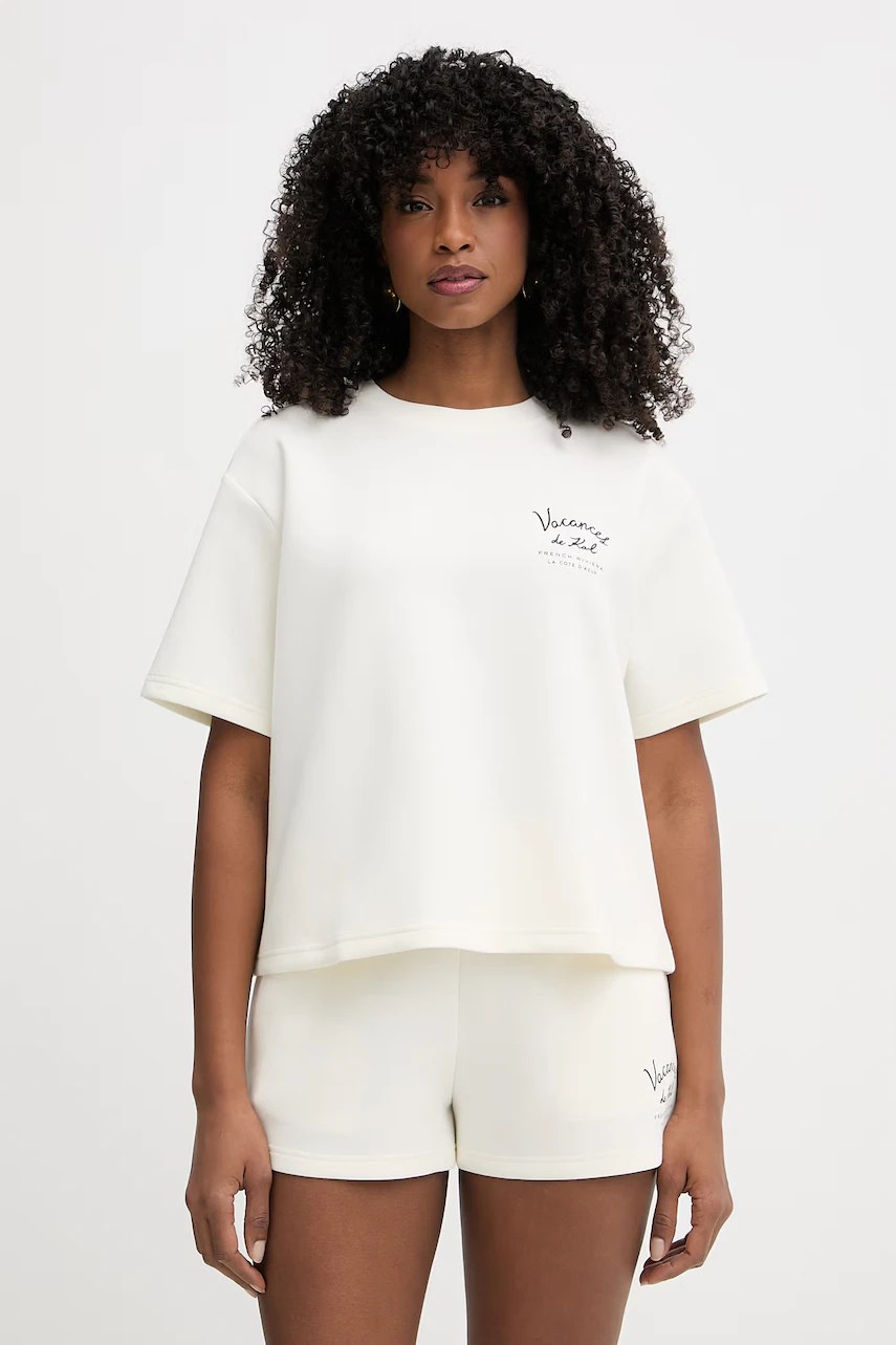 Tricou basic de damă karl lagerfeld cu modal Tricou basic de damă karl lagerfeld cu modal