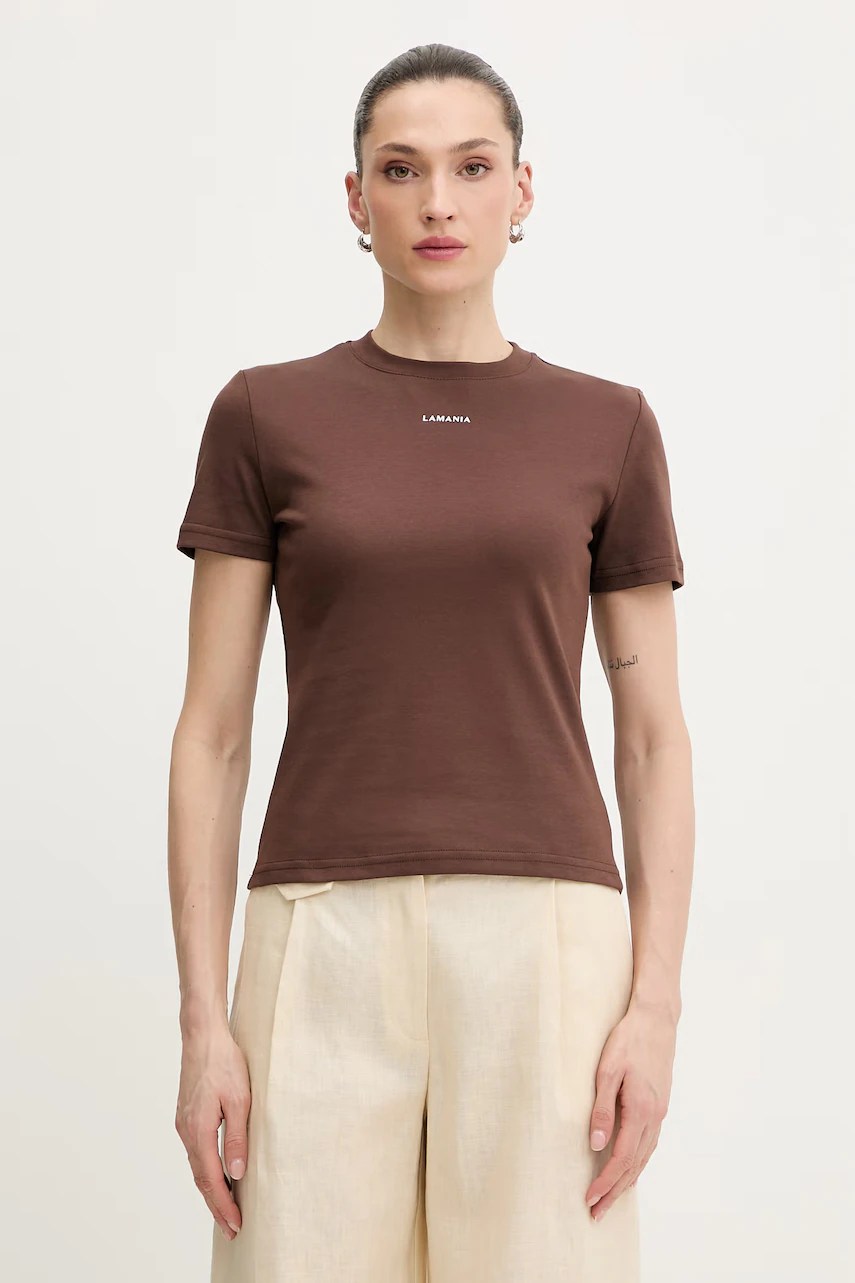 Tricou din bumbac ANN de la la mania Tricou din bumbac ANN de la la mania