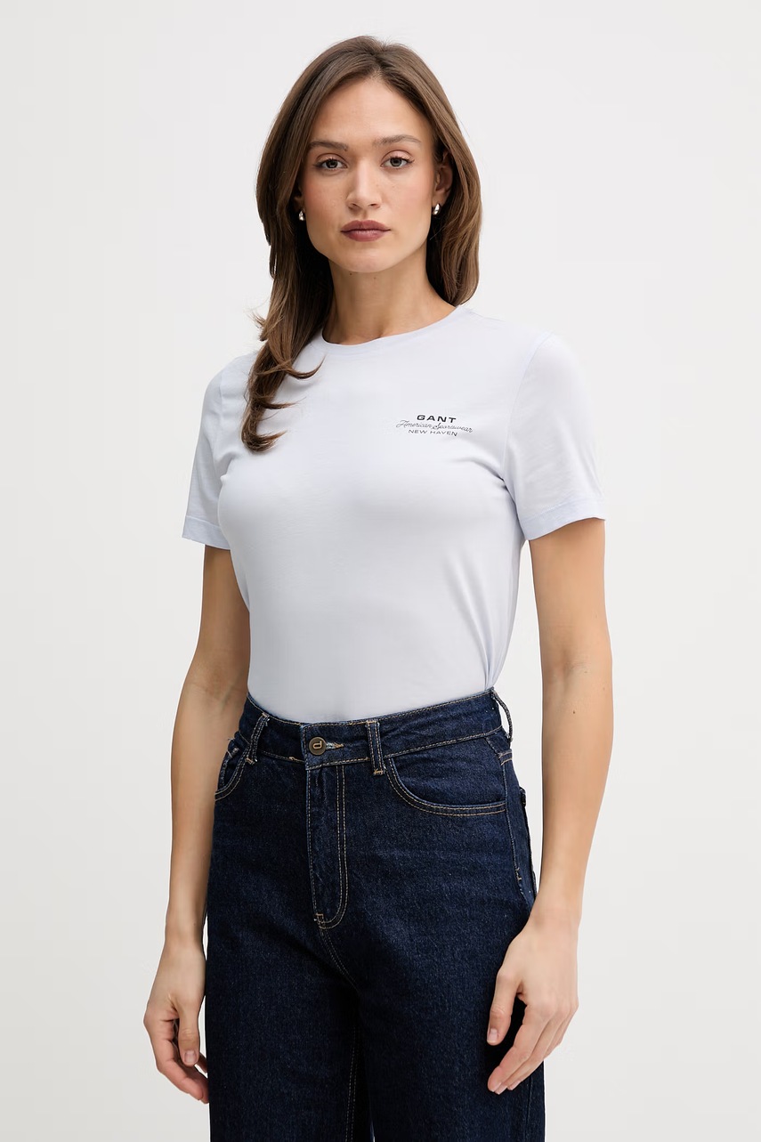 Tricou gant pentru femei, din bumbac Tricou gant pentru femei, din bumbac