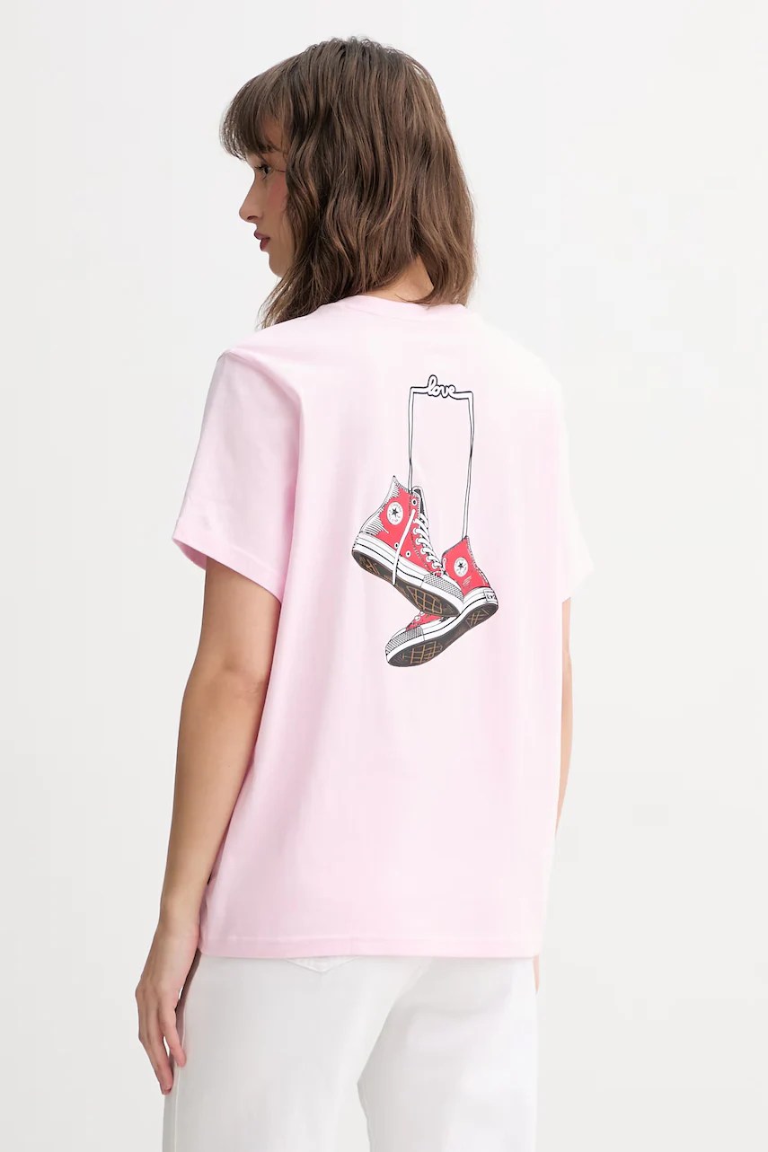 Tricou pentru femei converse din bumbac x CHUCKS IN LOVE Tricou pentru femei converse din bumbac x CHUCKS IN LOVE