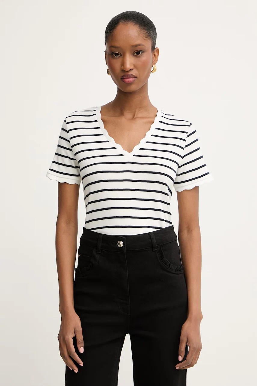 Tricou pentru femei morgan din bumbac Tricou pentru femei morgan din bumbac