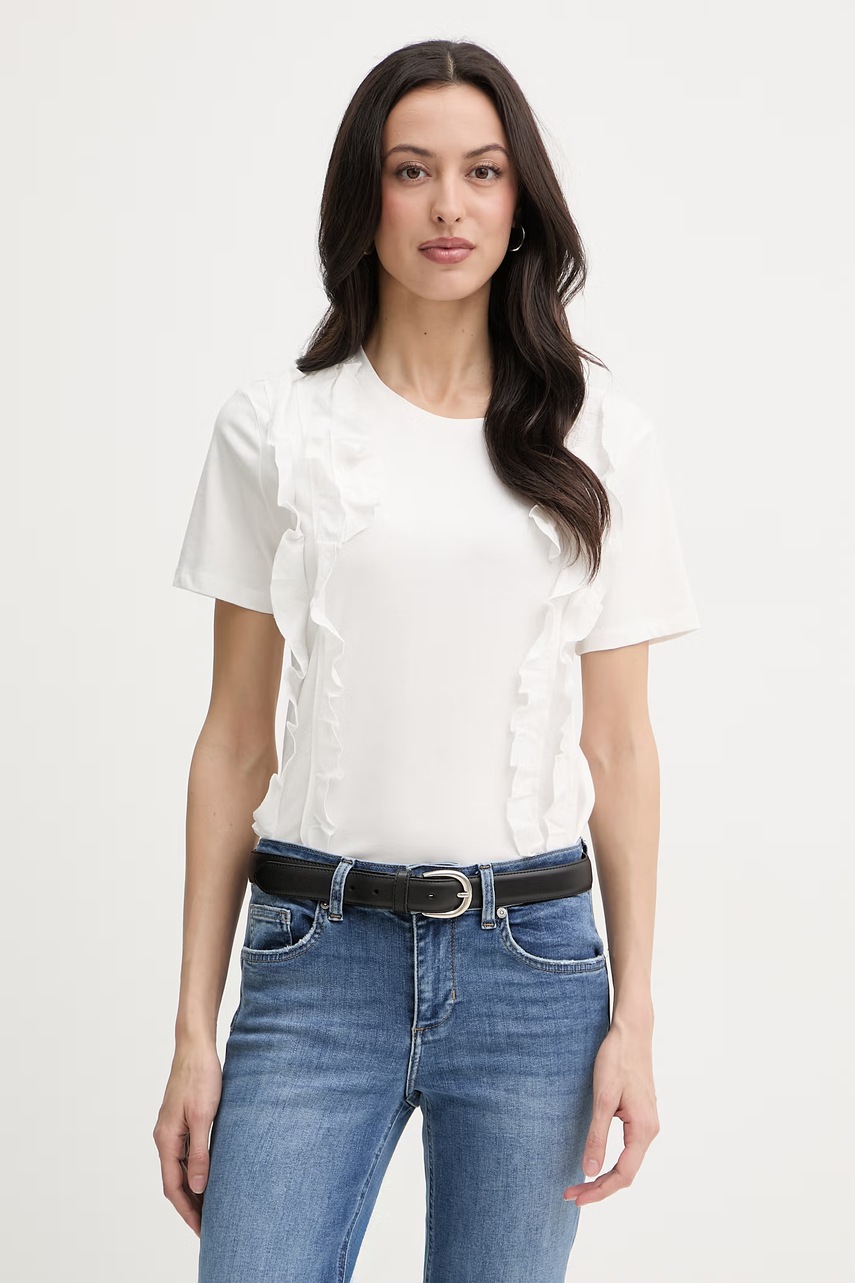 Tricou basic pentru femei morgan din bumbac Tricou basic pentru femei morgan din bumbac