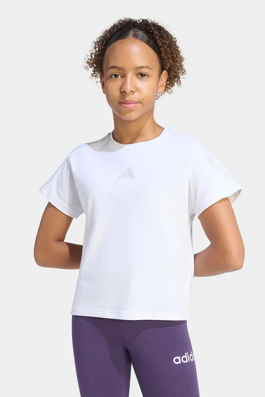 Tricou adidas pentru copii din bumbac Tricou adidas pentru copii din bumbac