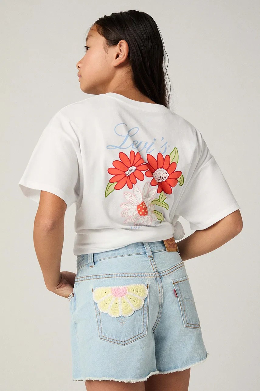 Tricou copii levi’s FLORAL OVERSIZED Tricou copii levi’s FLORAL OVERSIZED