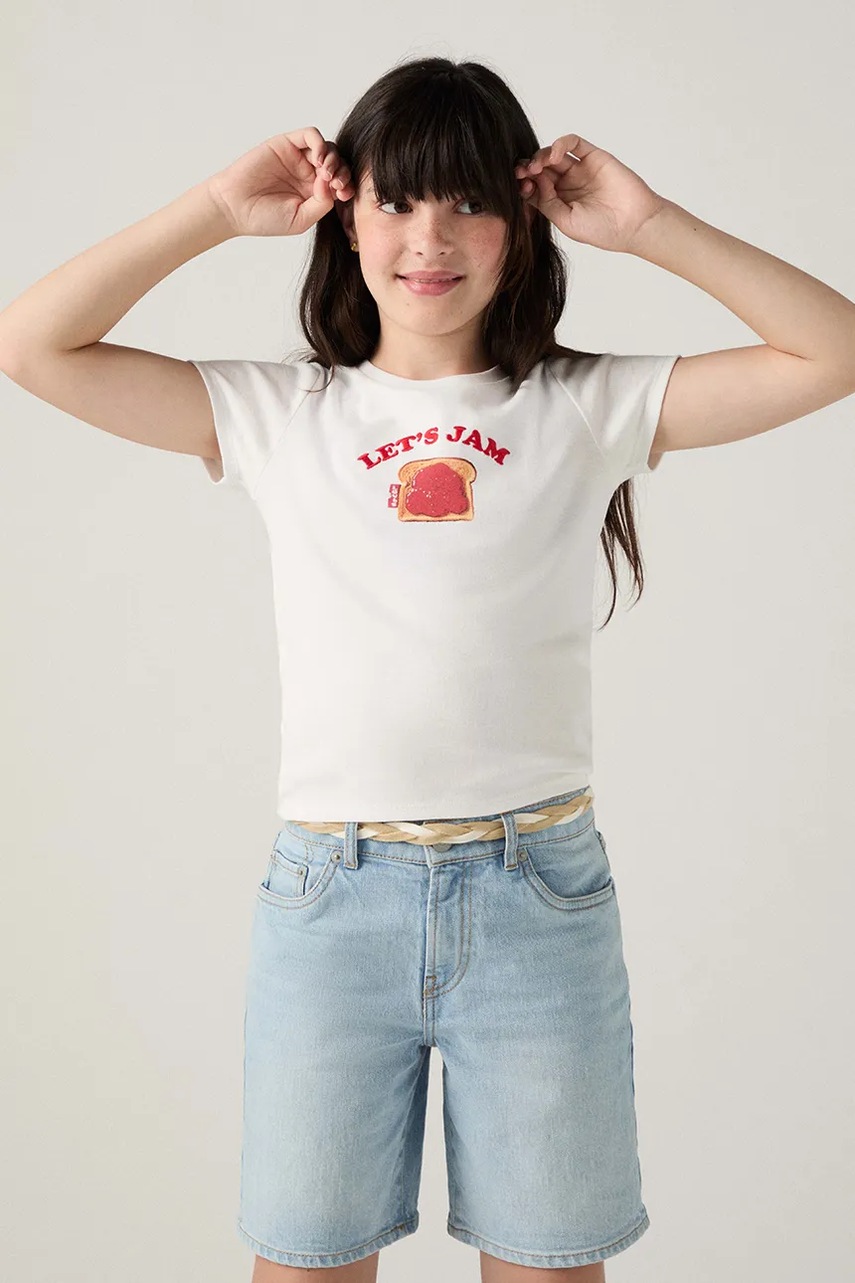 Tricou copii levi’s RIB MEET AND GREET JAM TEE Tricou copii levi’s RIB MEET AND GREET JAM TEE