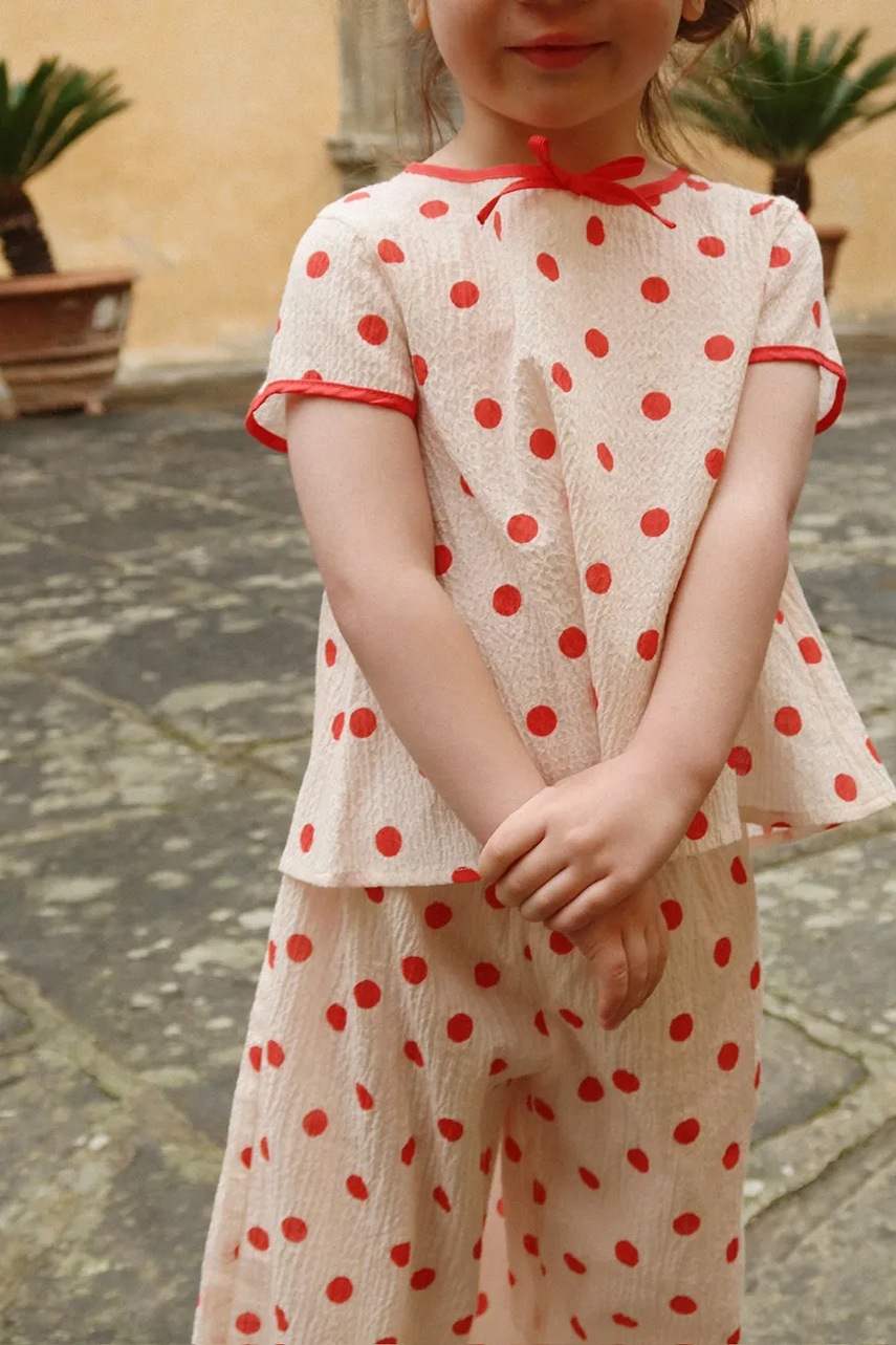 Tricou de bumbac pentru copii VIVO TOP GOTS – konges sløjd Tricou de bumbac pentru copii VIVO TOP GOTS – konges sløjd