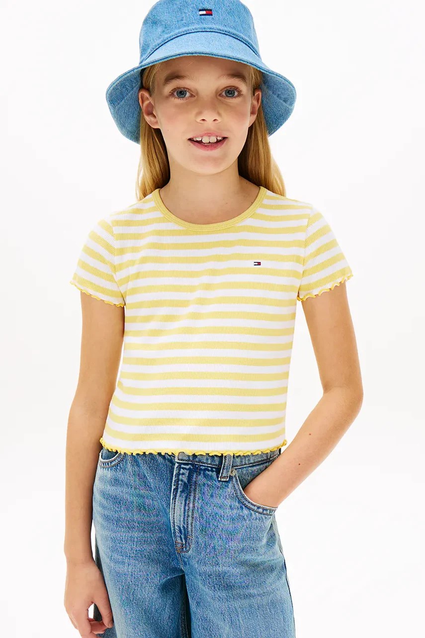 Tricou pentru copii tommy hilfiger din bumbac Tricou pentru copii tommy hilfiger din bumbac