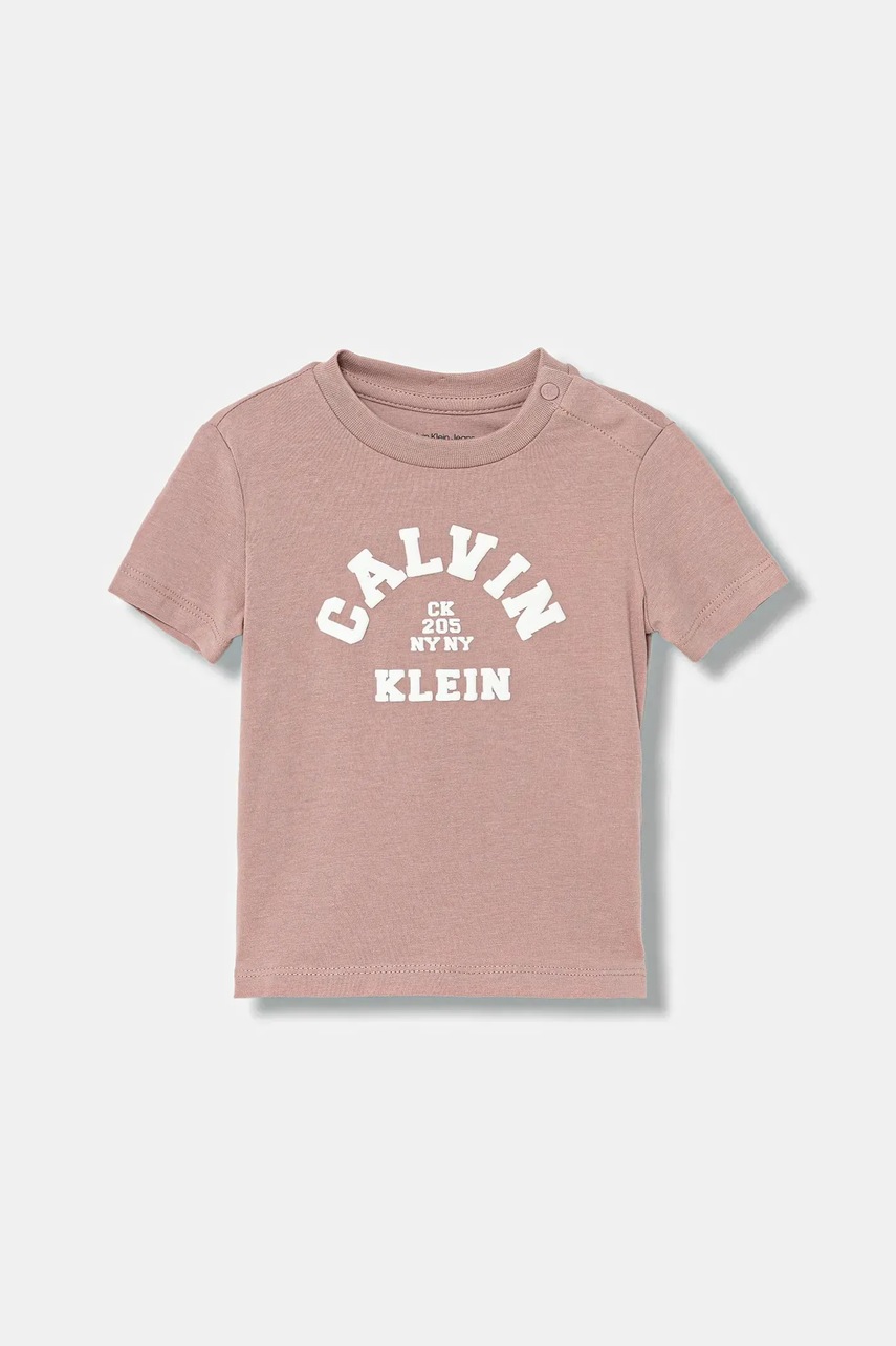 Tricou calvin klein jeans pentru copii Tricou calvin klein jeans pentru copii
