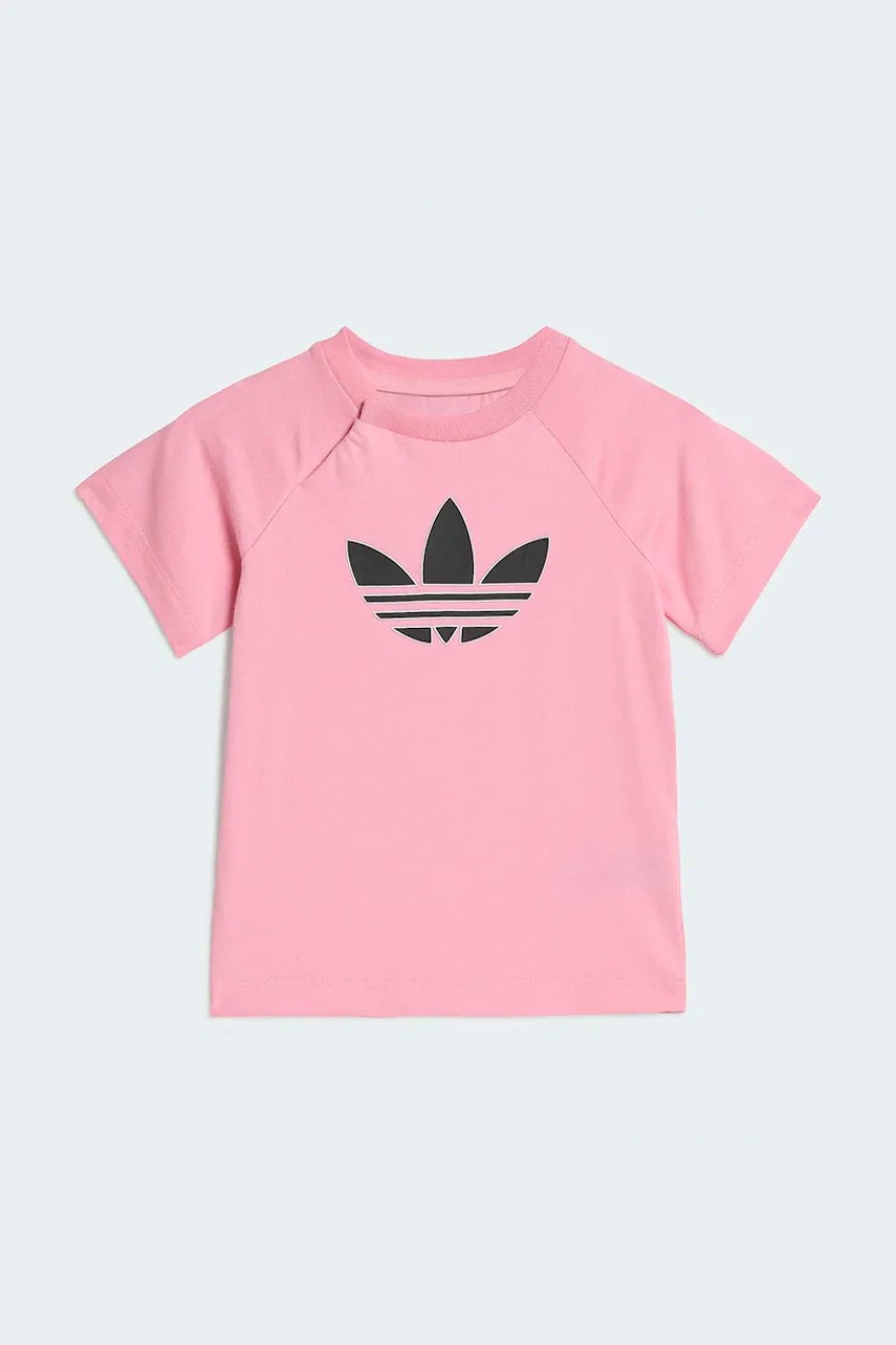 Tricou pentru copii adidas originals din bumbac Tricou pentru copii adidas originals din bumbac