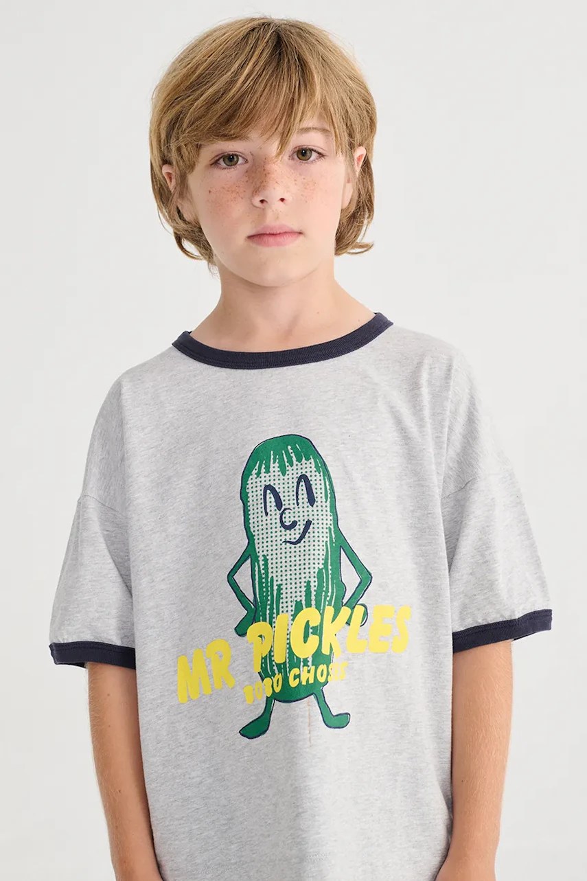 Tricou bobo choses din bumbac pentru copii Mr Pickles Tricou bobo choses din bumbac pentru copii Mr Pickles