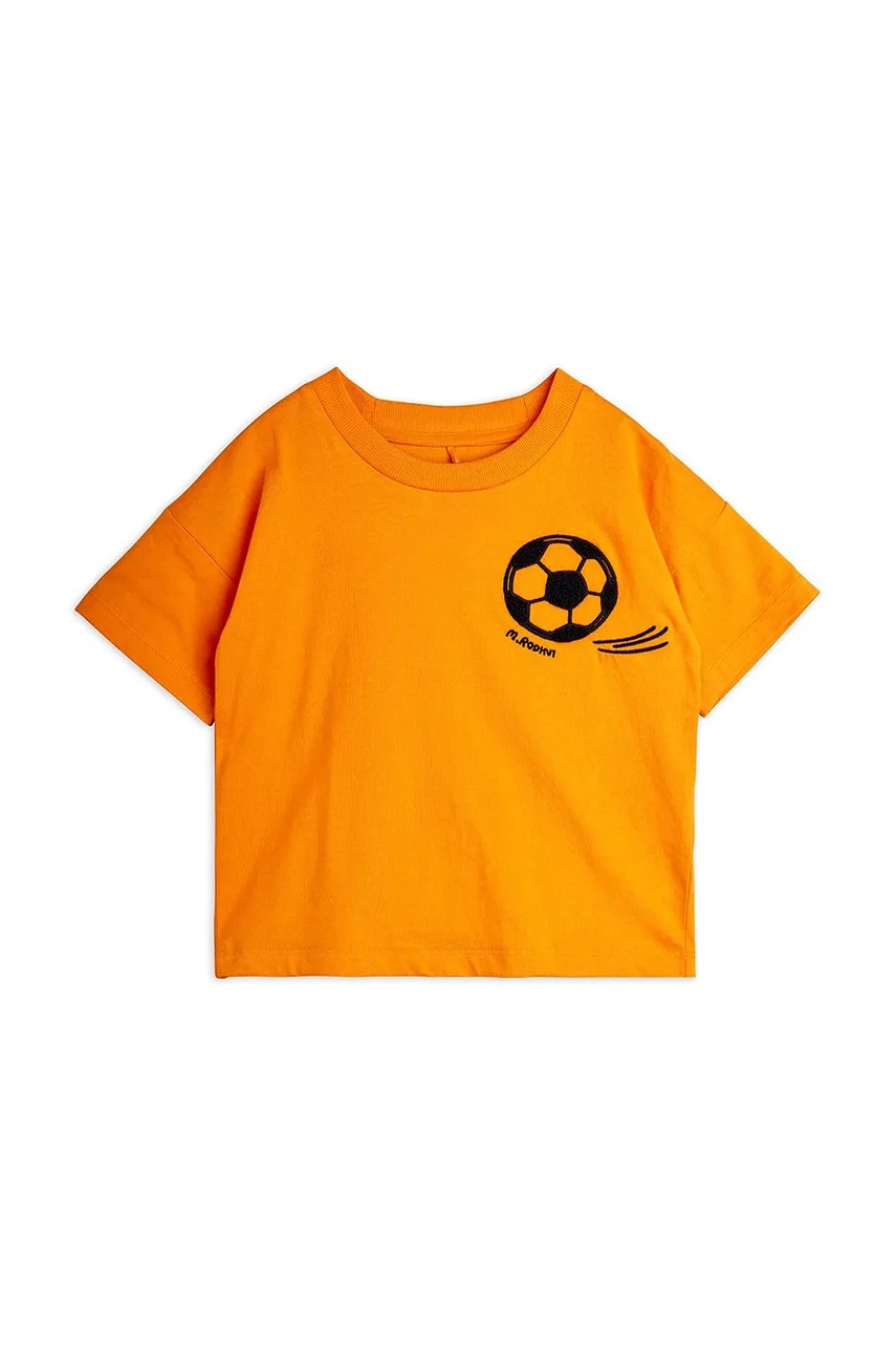Tricou pentru băieți mini rodini, din bumbac Football Tricou pentru băieți mini rodini, din bumbac Football