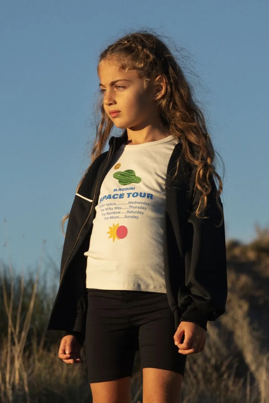 Mini rodini tricou pentru băieți space tour Mini rodini tricou pentru băieți space tour