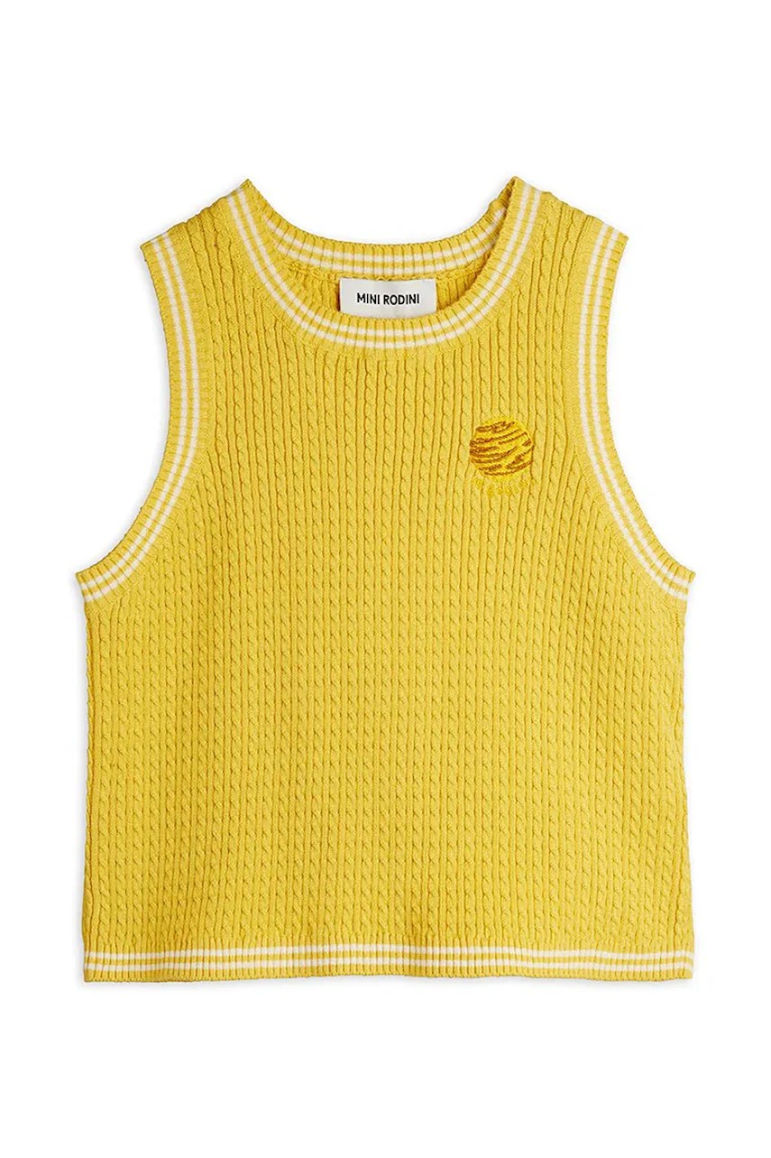 Top din bumbac pentru copii mini rodini Cable Top din bumbac pentru copii mini rodini Cable