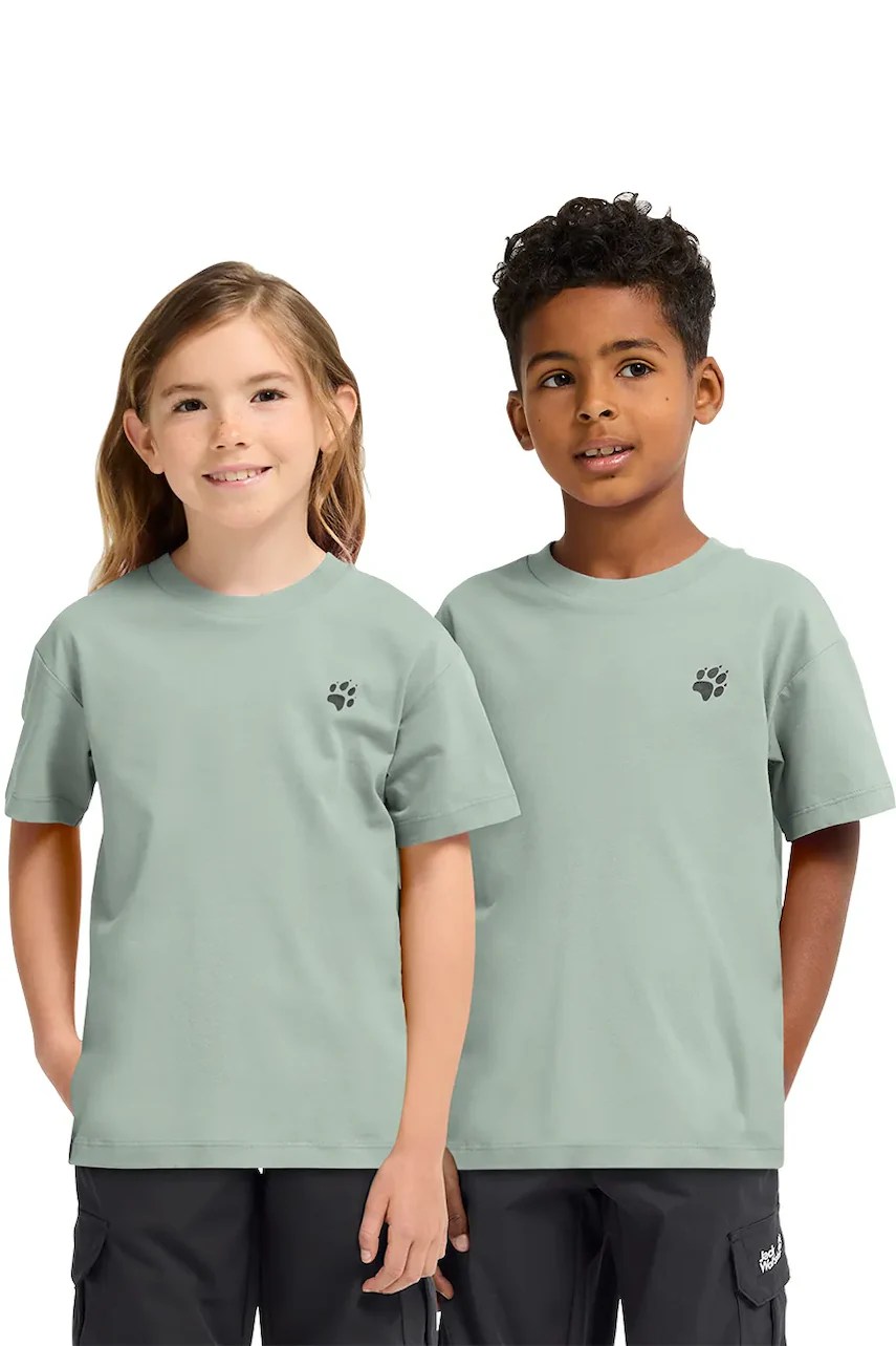 Tricou jack wolfskin pentru copii, din bumbac PRINT t k Tricou jack wolfskin pentru copii, din bumbac PRINT t k