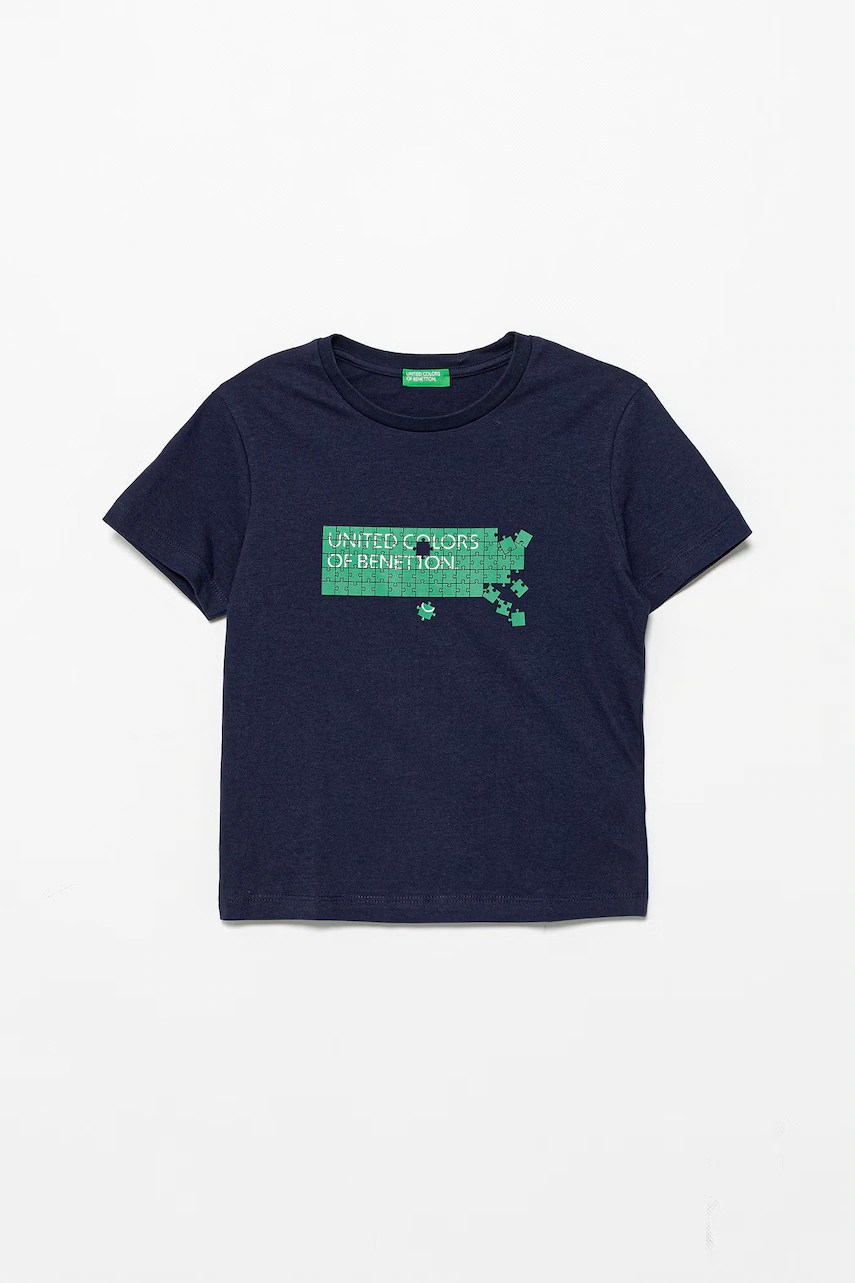 Tricou pentru copii united colors of benetton din bumbac Tricou pentru copii united colors of benetton din bumbac