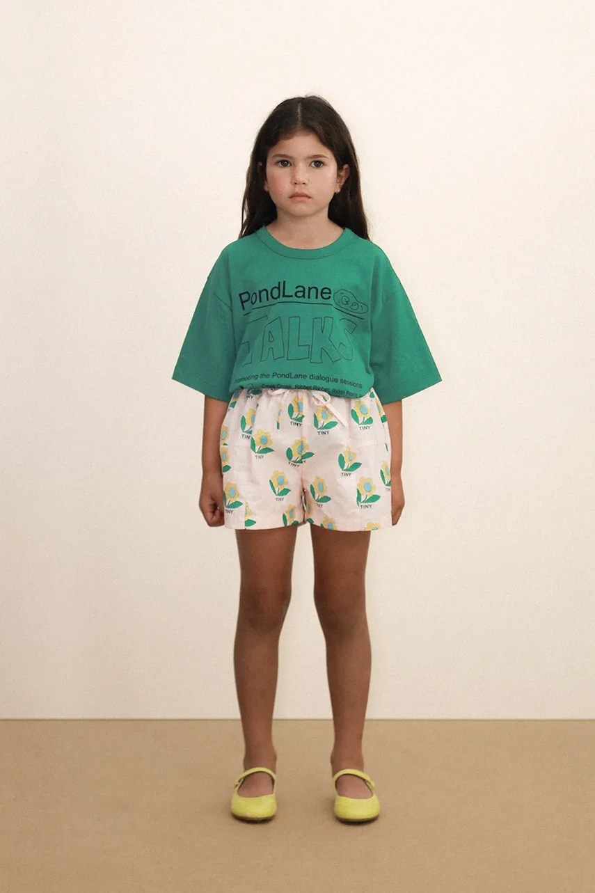 Tricou de bumbac pentru copii tinycottons PONDLANE GRAPHIC TEE Tricou de bumbac pentru copii tinycottons PONDLANE GRAPHIC TEE
