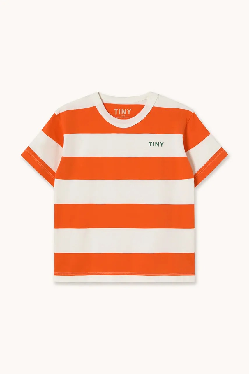 Tricou de bumbac tinycottons pentru copii STRIPES KNIT TEE Tricou de bumbac tinycottons pentru copii STRIPES KNIT TEE