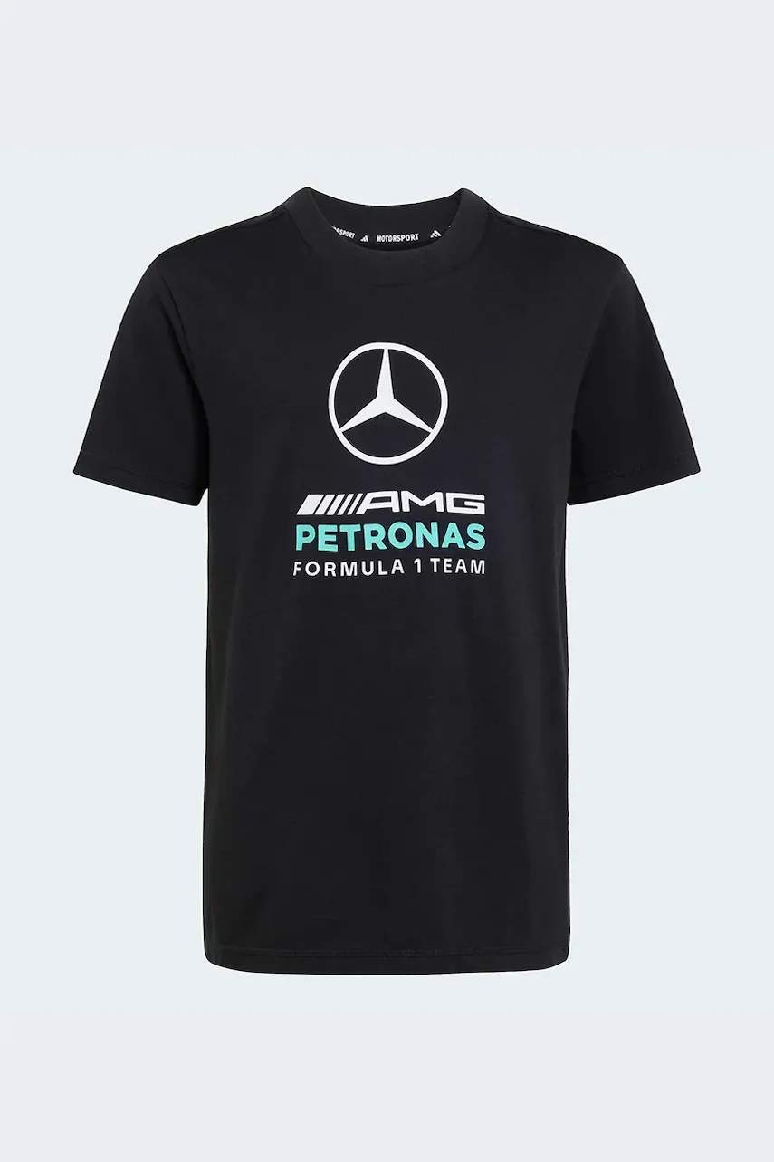Tricou adidas performance de bumbac pentru copii MERCEDES Tricou adidas performance de bumbac pentru copii MERCEDES