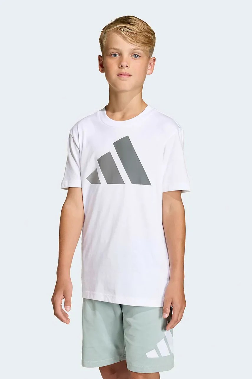Tricou adidas pentru copii din bumbac Tricou adidas pentru copii din bumbac