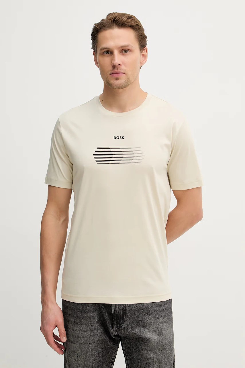 Tricou BOSS green din bumbac ts_unity Tricou BOSS green din bumbac ts_unity