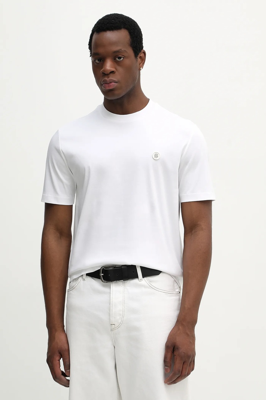 Tricou BOSS din bumbac ecologic Tricou BOSS din bumbac ecologic