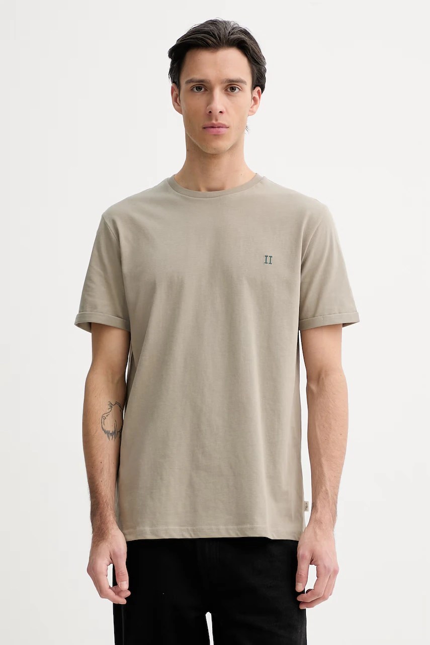 Tricou din bumbac les deux Norregaard Tricou din bumbac les deux Norregaard