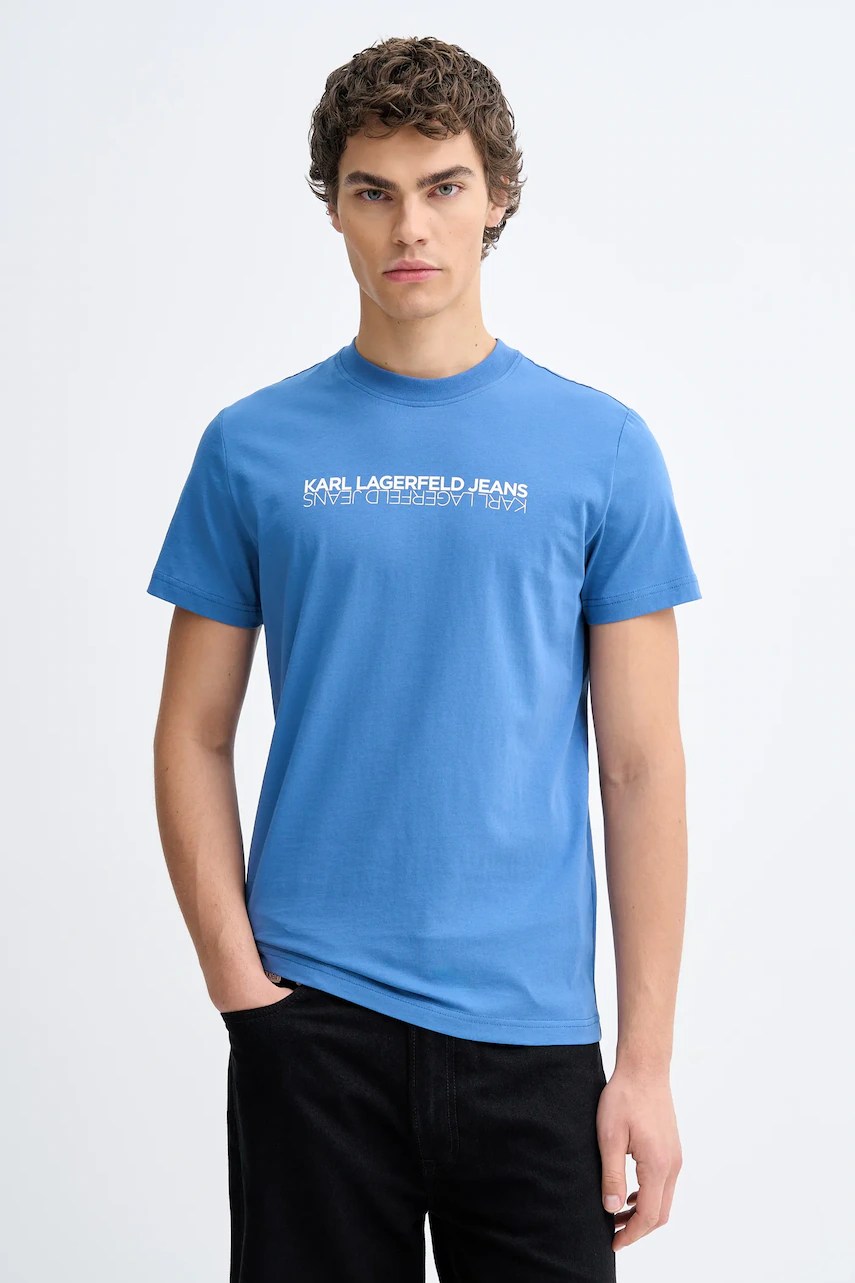 Tricou din bumbac karl lagerfeld jeans Tricou din bumbac karl lagerfeld jeans