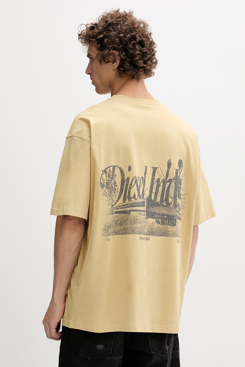 Tricou diesel pentru bărbați, model t-BOGGY-V2 din bumbac Tricou diesel pentru bărbați, model t-BOGGY-V2 din bumbac