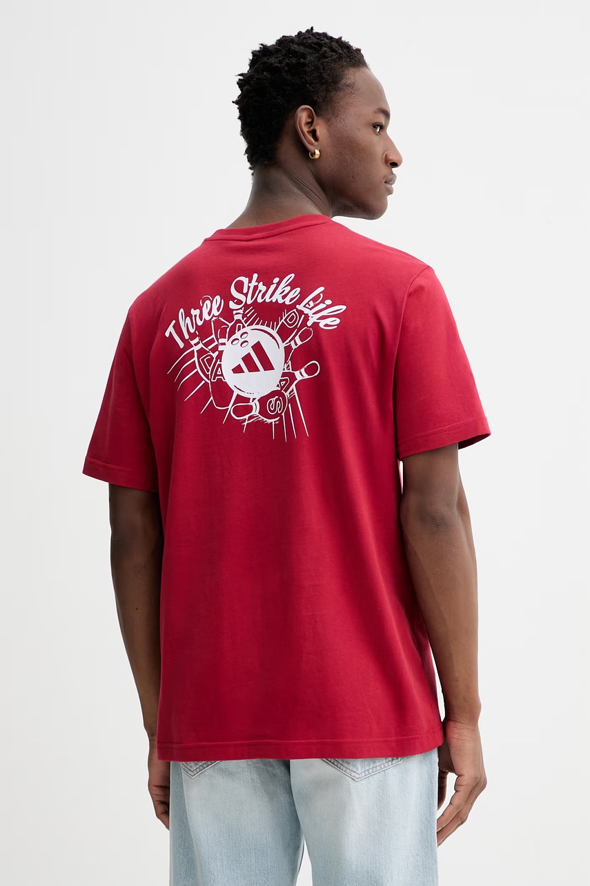 Tricou din bumbac adidas Novelty Bowl Tricou din bumbac adidas Novelty Bowl