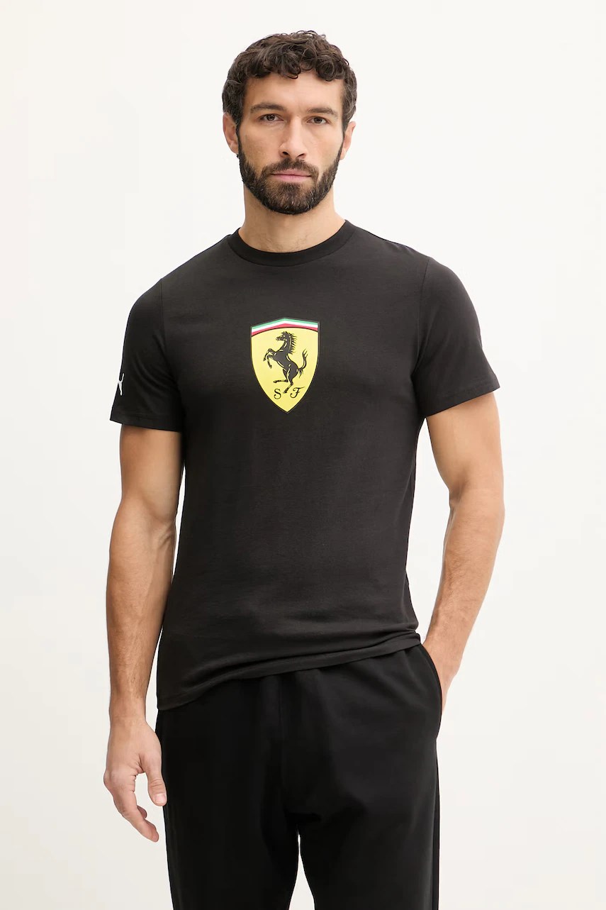 Tricou din bumbac puma Ferrari Tricou din bumbac puma Ferrari