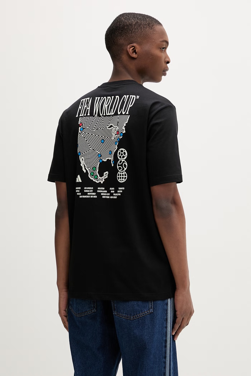 Tricou adidas pentru bărbați, din bumbac Tricou adidas pentru bărbați, din bumbac