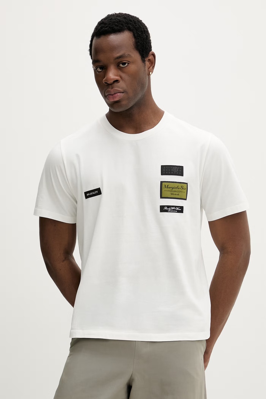 Tricou din bumbac MM6 maison margiela Tricou din bumbac MM6 maison margiela