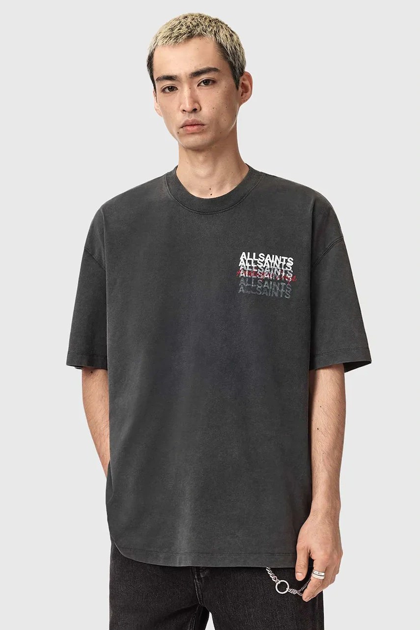 Tricou din bumbac GRAPHENE de la AllSaints Tricou din bumbac GRAPHENE de la AllSaints