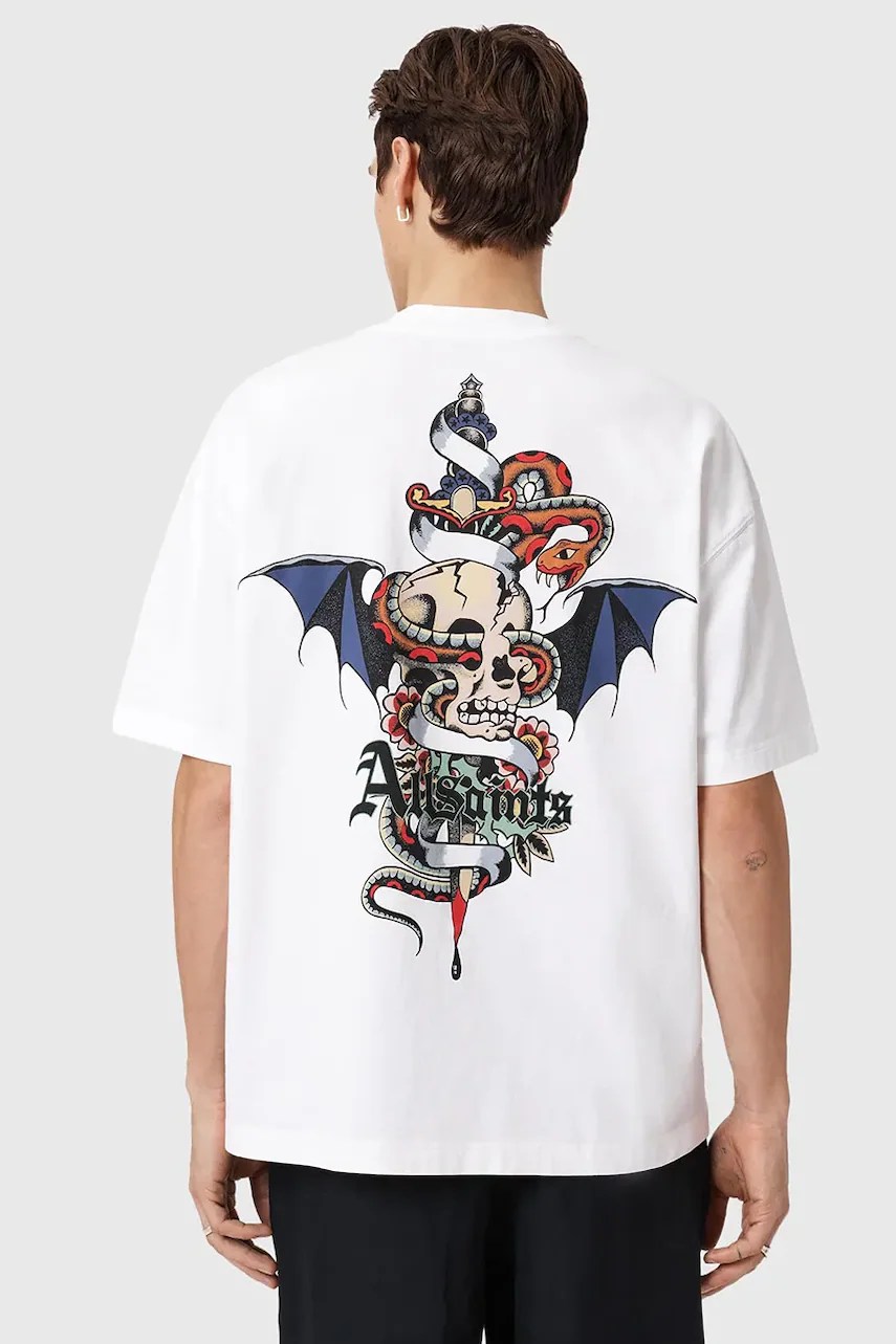 Tricou din bumbac BLADE AllSaints Tricou din bumbac BLADE AllSaints