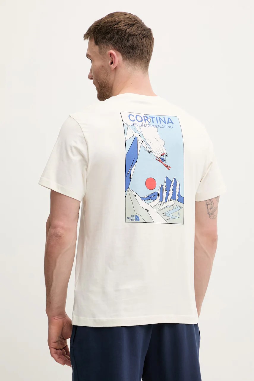 Tricou din bumbac the north face MOUNTAIN CELEBRATION Tricou din bumbac the north face MOUNTAIN CELEBRATION