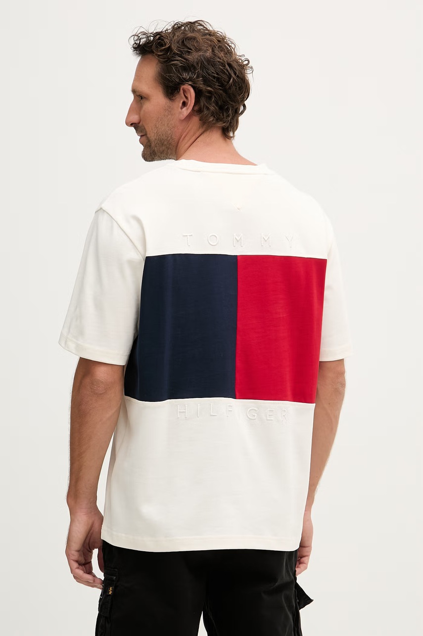 Tricou pentru bărbați tommy hilfiger, din bumbac Tricou pentru bărbați tommy hilfiger, din bumbac
