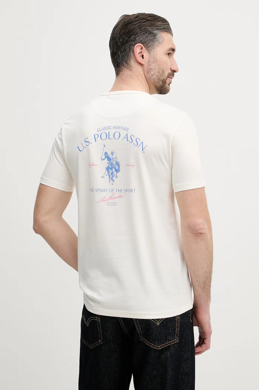 Tricou bărbați u.s. polo assn. din bumbac SPIRIT OF SPORT BACK GRAPHIC Tricou bărbați u.s. polo assn. din bumbac SPIRIT OF SPORT BACK GRAPHIC