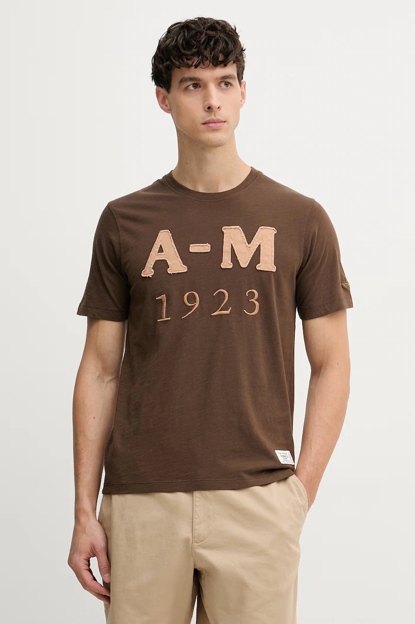 Tricou bărbați aeronautica militare din bumbac Tricou bărbați aeronautica militare din bumbac