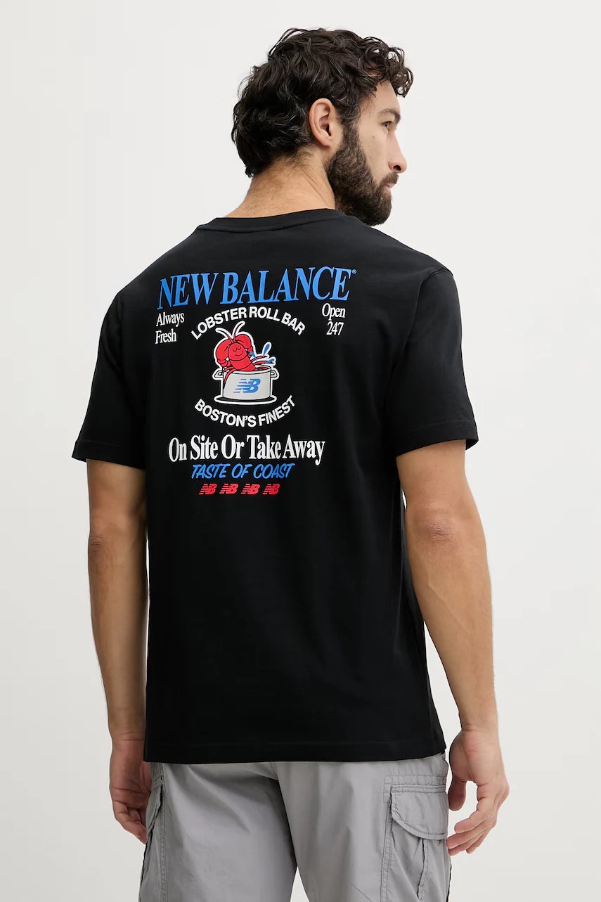 Tricou bărbați new balance din bumbac Lobster Tricou bărbați new balance din bumbac Lobster