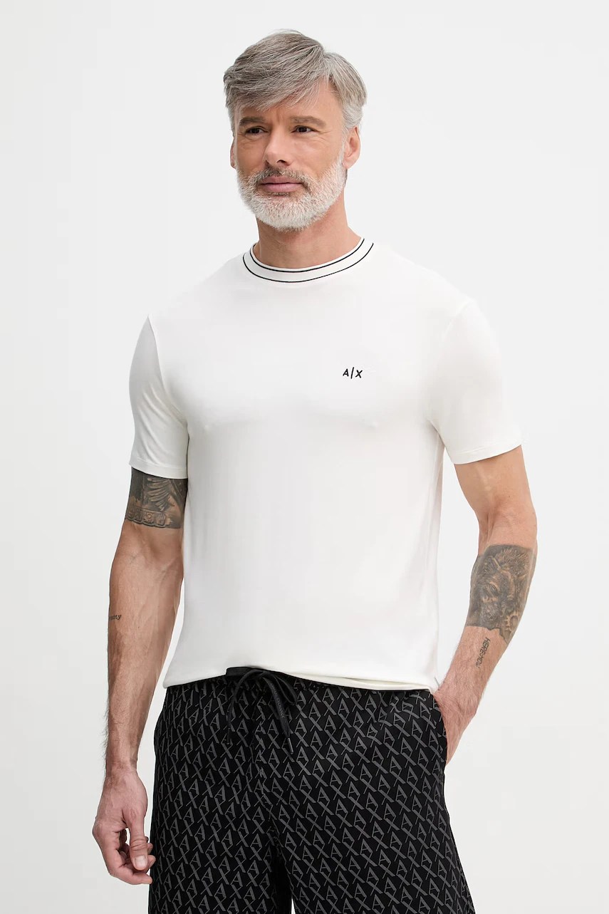 Tricou bărbați armani exchange din vâscoză Tricou bărbați armani exchange din vâscoză