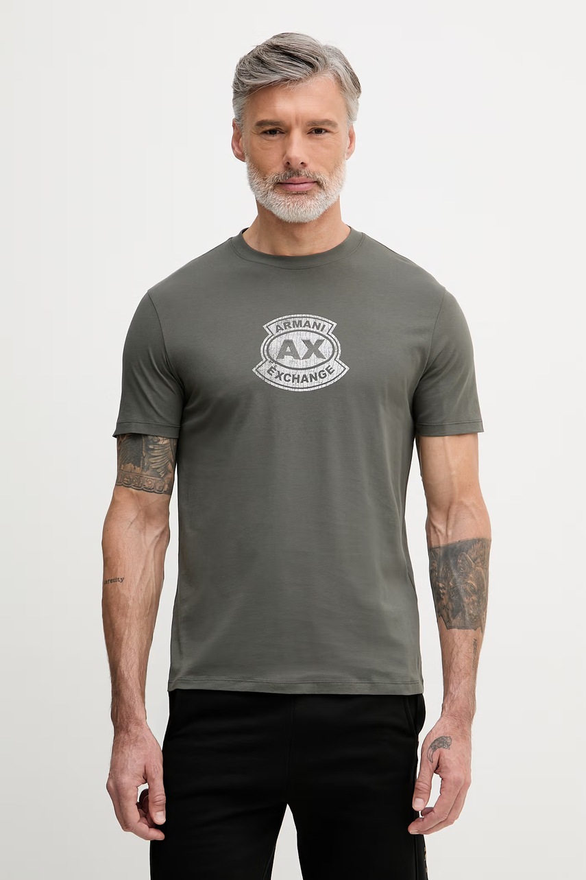 Tricou bărbătesc din bumbac armani exchange Tricou bărbătesc din bumbac armani exchange