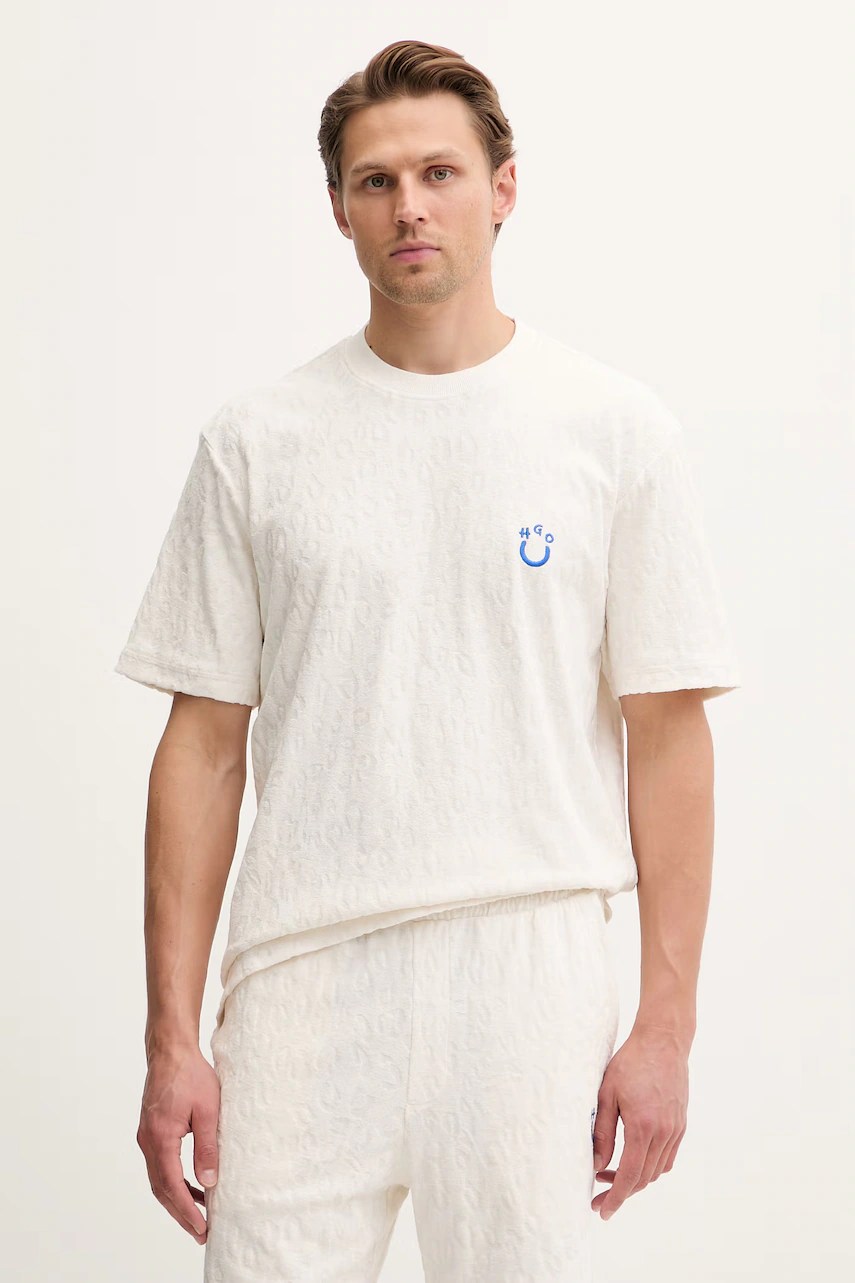 Hugo blue tricou bărbați din bumbac Nagutee Hugo blue tricou bărbați din bumbac Nagutee
